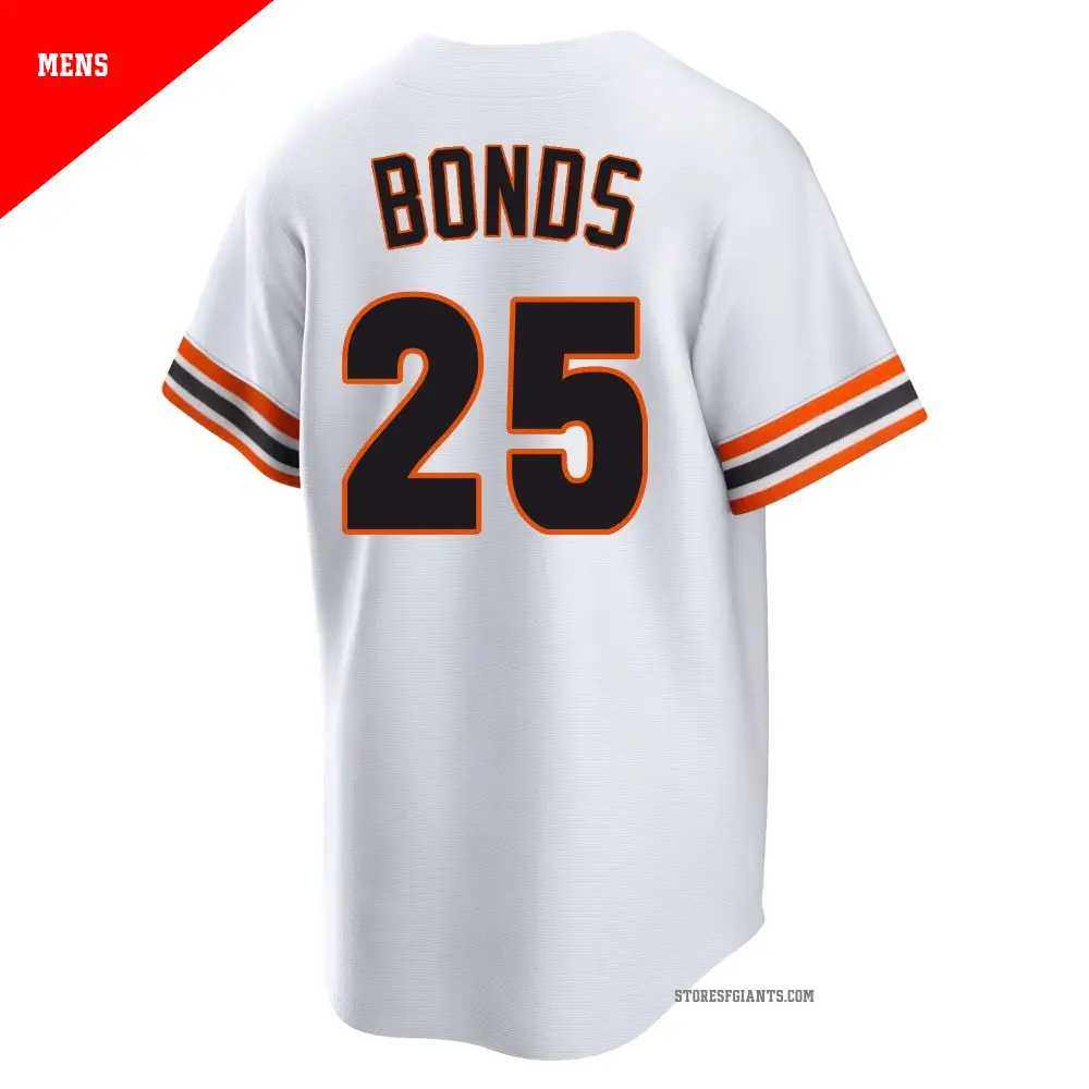 GIANTS BONDS 25 ユニフォーム XL Men's #25 Bobby Bonds San Francisco Giants White Limited