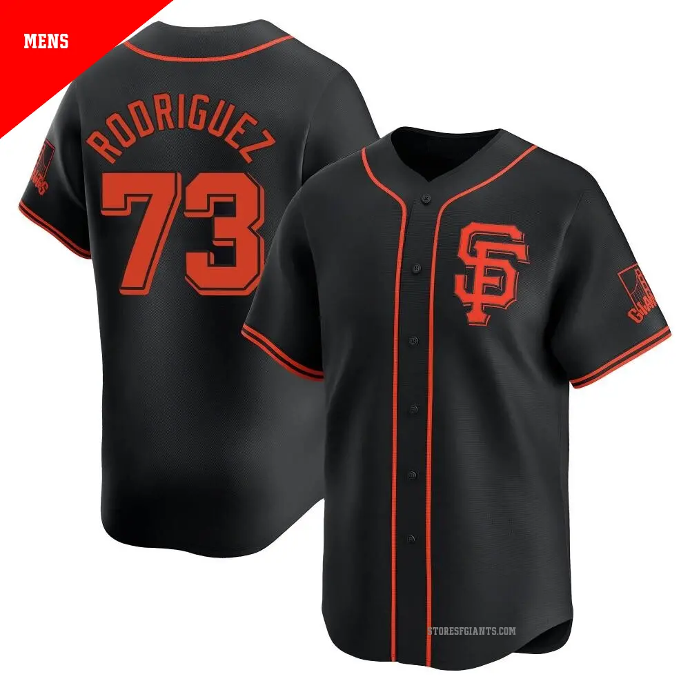 Men's #73 Randy Rodriguez San Francisco Giants Black Limited