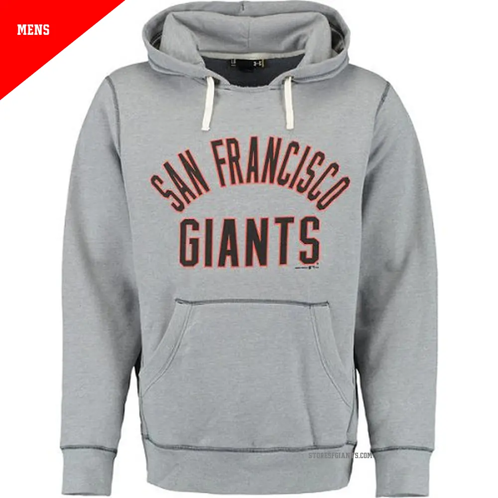 Men's San Francisco Giants Gray Legacy Fleece Hoodie -
