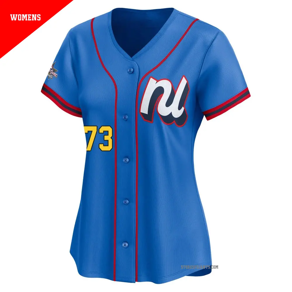 Women's #73 Randy Rodriguez San Francisco Giants Blue